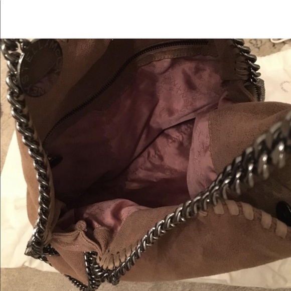 Stella McCartney shaggy deer large Falabella fold over bag - Picture 5 of 9